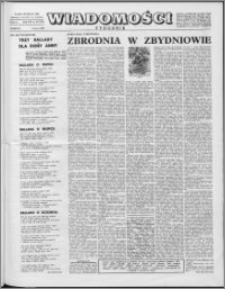 Wiadomości, R. 16 nr 10 (779), 1961