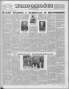 Wiadomości, R. 16 nr 20 (789), 1961