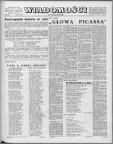 Wiadomości, R. 16 nr 23 (792), 1961