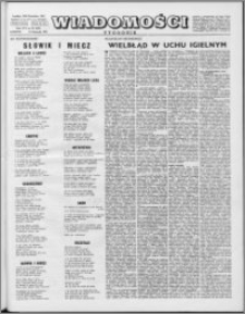 Wiadomości, R. 16 nr 46 (815), 1961