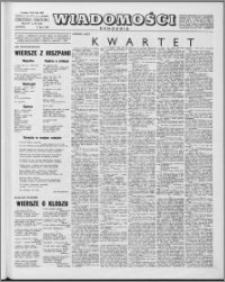 Wiadomości, R. 15 nr 29 (746), 1960