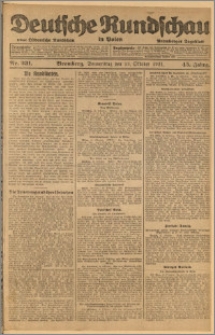 Deutsche Rundschau in Polen. J. 45, 1921, nr 231