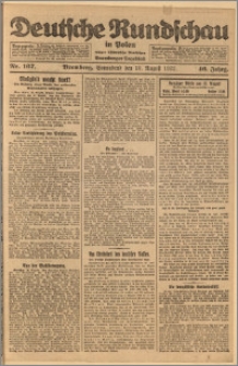 Deutsche Rundschau in Polen. J. 46, 1922, nr 167