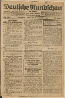 Deutsche Rundschau in Polen. J. 46, 1922, nr 202