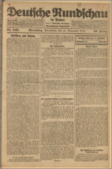 Deutsche Rundschau in Polen. J. 46, 1922, nr 242