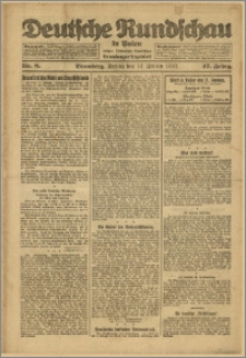 Deutsche Rundschau in Polen. J. 47, 1923, nr 8