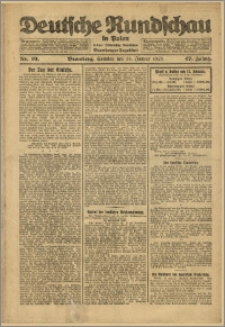 Deutsche Rundschau in Polen. J. 47, 1923, nr 10