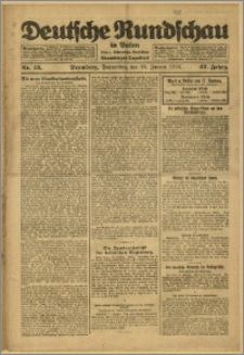 Deutsche Rundschau in Polen. J. 47, 1923, nr 13