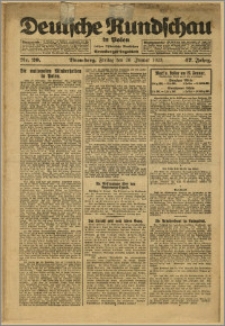 Deutsche Rundschau in Polen. J. 47, 1923, nr 20