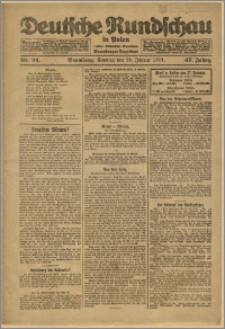 Deutsche Rundschau in Polen. J. 47, 1923, nr 22