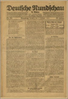 Deutsche Rundschau in Polen. J. 47, 1923, nr 27
