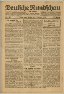 Deutsche Rundschau in Polen. J. 47, 1923, nr 31