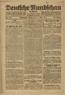 Deutsche Rundschau in Polen. J. 47, 1923, nr 63