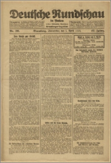 Deutsche Rundschau in Polen. J. 47, 1923, nr 76