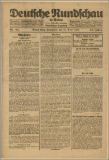 Deutsche Rundschau in Polen. J. 47, 1923, nr 84