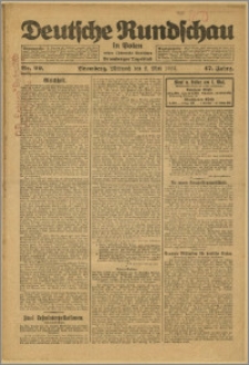 Deutsche Rundschau in Polen. J. 47, 1923, nr 99