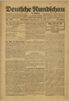 Deutsche Rundschau in Polen. J. 47, 1923, nr 105