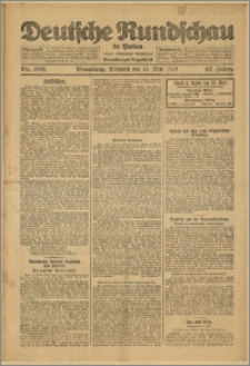 Deutsche Rundschau in Polen. J. 47, 1923, nr 109