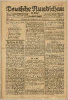 Deutsche Rundschau in Polen. J. 47, 1923, nr 113