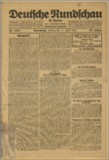 Deutsche Rundschau in Polen. J. 47, 1923, nr 133