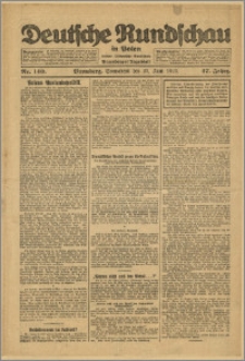 Deutsche Rundschau in Polen. J. 47, 1923, nr 140