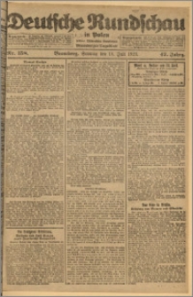 Deutsche Rundschau in Polen. J. 47, 1923, nr 158