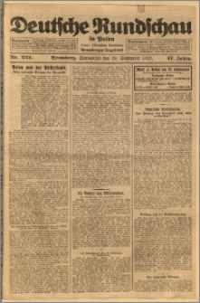 Deutsche Rundschau in Polen. J. 47, 1923, nr 222