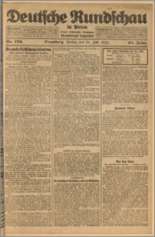Deutsche Rundschau in Polen. J. 48, 1924, nr 170