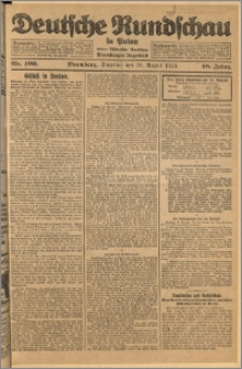 Deutsche Rundschau in Polen. J. 48, 1924, nr 190