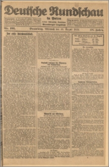 Deutsche Rundschau in Polen. J. 48, 1924, nr 191