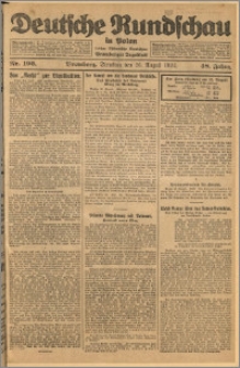 Deutsche Rundschau in Polen. J. 48, 1924, nr 196