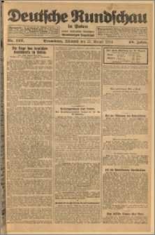 Deutsche Rundschau in Polen. J. 48, 1924, nr 197