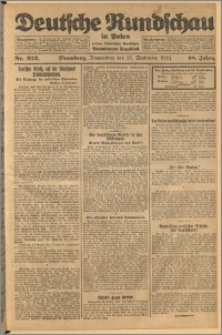 Deutsche Rundschau in Polen. J. 48, 1924, nr 222