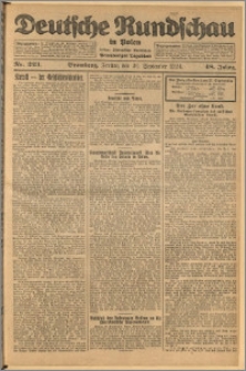 Deutsche Rundschau in Polen. J. 48, 1924, nr 223