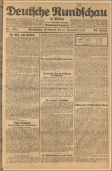 Deutsche Rundschau in Polen. J. 48, 1924, nr 224