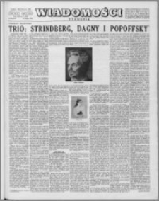 Wiadomości, R. 13 nr 7 (620), 1958