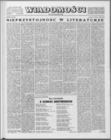 Wiadomości, R. 13 nr 12 (625), 1958