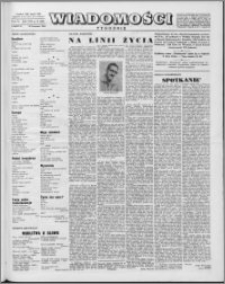 Wiadomości, R. 13 nr 16 (629), 1958