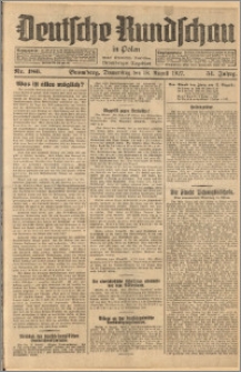 Deutsche Rundschau in Polen. J. 51, 1927, nr 186