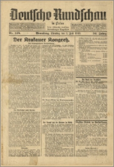 Deutsche Rundschau in Polen. J. 54, 1930, nr 148