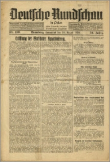 Deutsche Rundschau in Polen. J. 54, 1930, nr 199