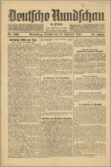 Deutsche Rundschau in Polen. J. 54, 1930, nr 225