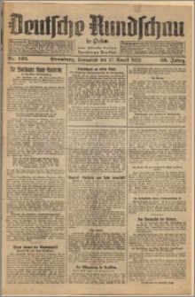 Deutsche Rundschau in Polen. J. 56, 1932, nr 195