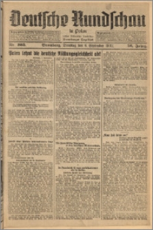 Deutsche Rundschau in Polen. J. 56, 1932, nr 203