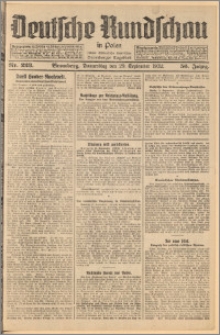 Deutsche Rundschau in Polen. J. 56, 1932, nr 223