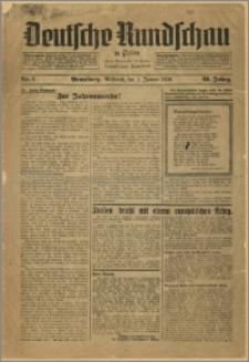 Deutsche Rundschau in Polen. J. 60, 1936, nr 1