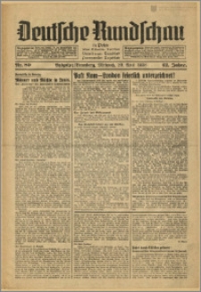 Deutsche Rundschau in Polen. J. 62, 1938, nr 89