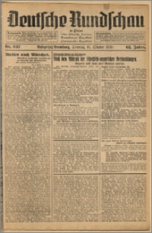 Deutsche Rundschau in Polen. J. 62, 1938, nr 237