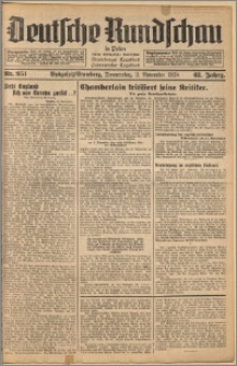 Deutsche Rundschau in Polen. J. 62, 1938, nr 251
