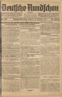 Deutsche Rundschau in Polen. J. 62, 1938, nr 272